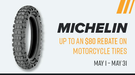 Michelin May 2024 May Motorcycle Promo